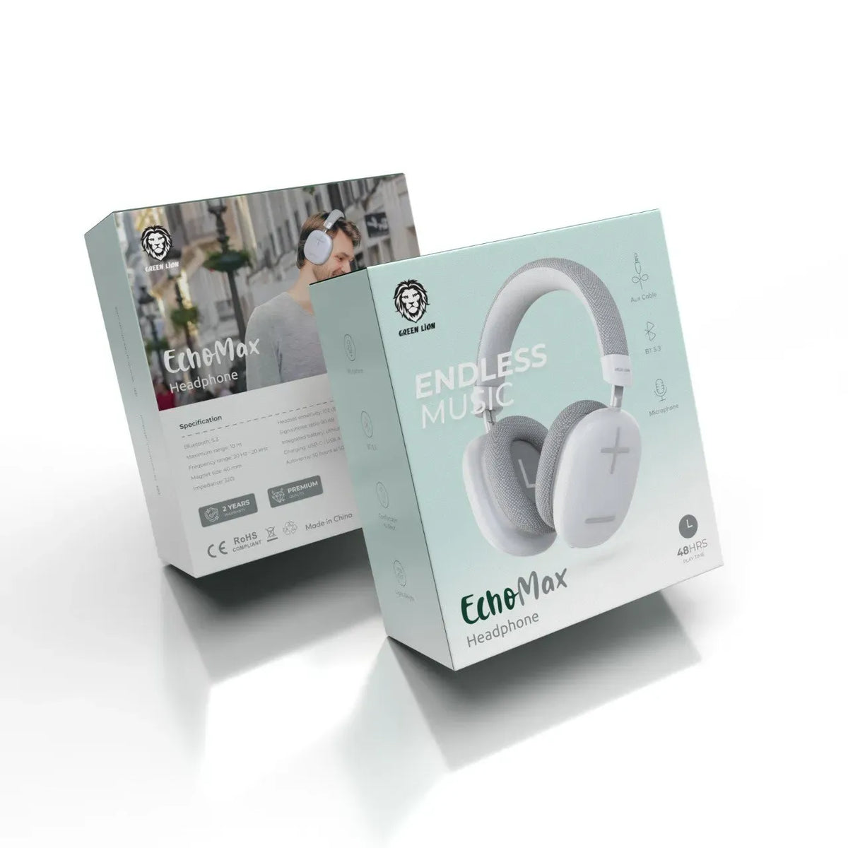 Green Lion Echo Max Headphone - White – image 5