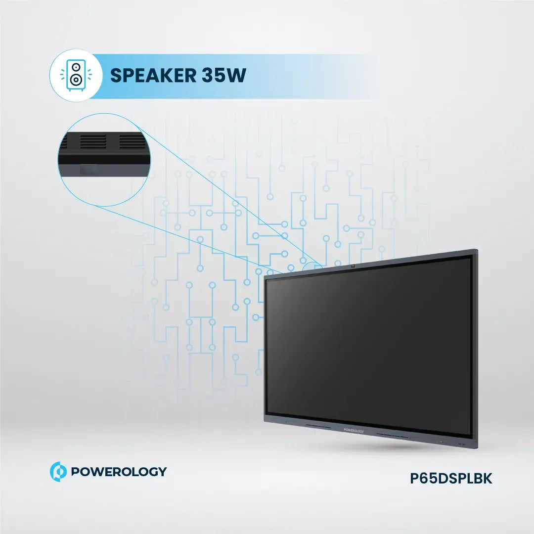 Powerology Dual Windows Android Interactive Smartboard 65 Black – image 25
