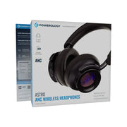 Powerology Astro ANC Wireless Headphones - Black