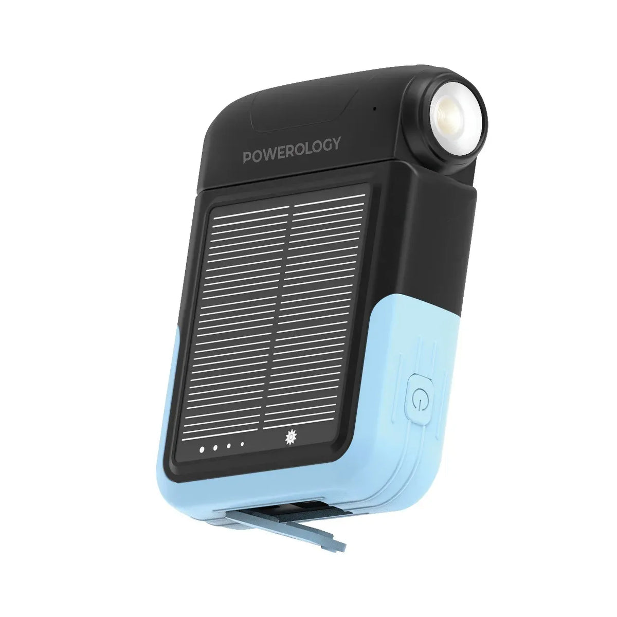 Powerology Sante 10000mAh Solar Power Bank Black – image 3