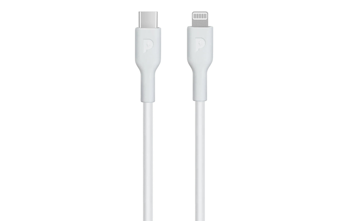 Powerology Type-CTo Lightning Cable PD 60 W - White – image 2