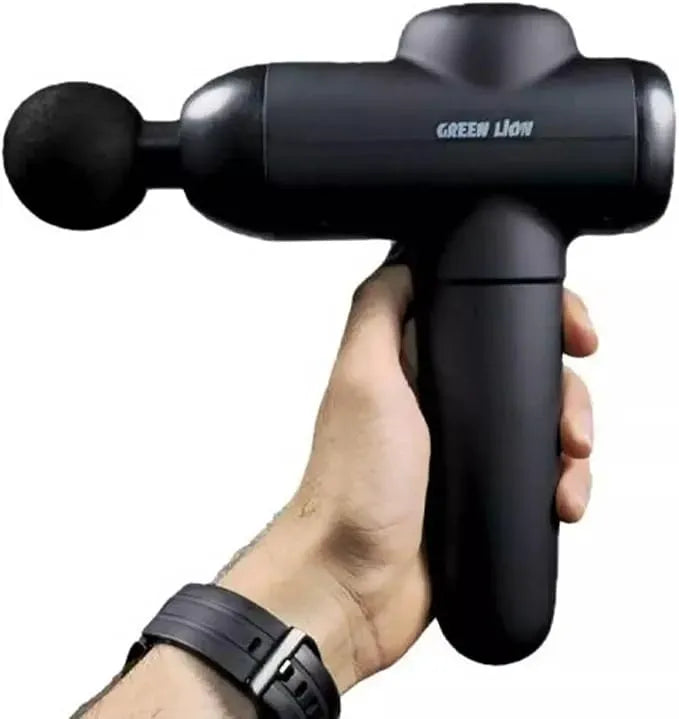 Green Lion Wave Massage Gun - Black – image 4