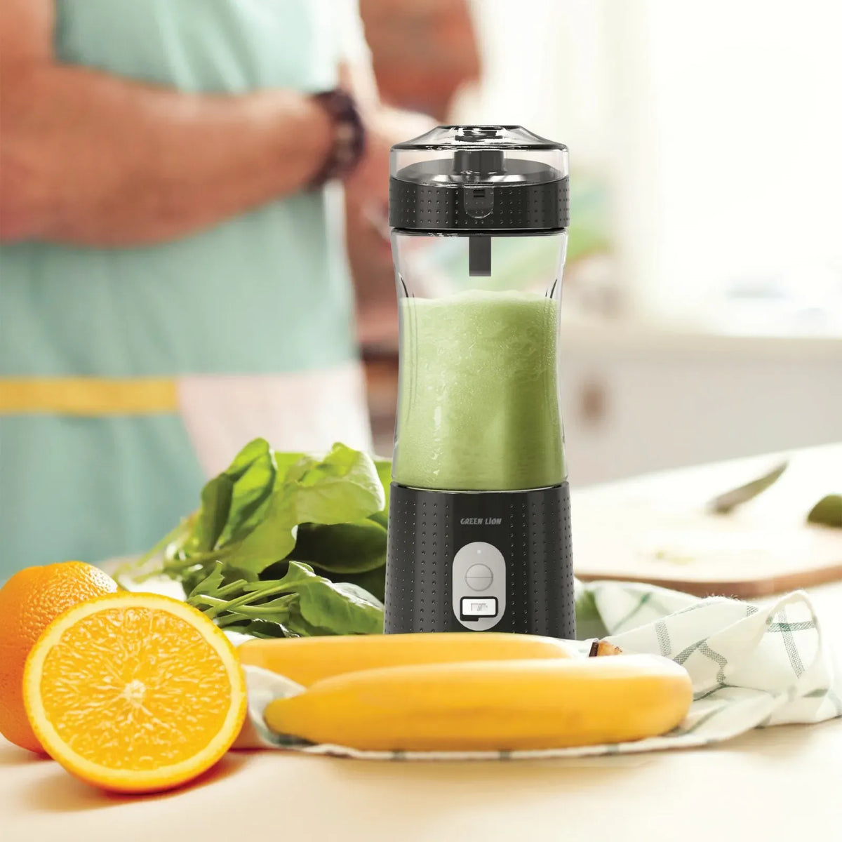 Green Lion Blend Mate Portable Juicer Black – image 3