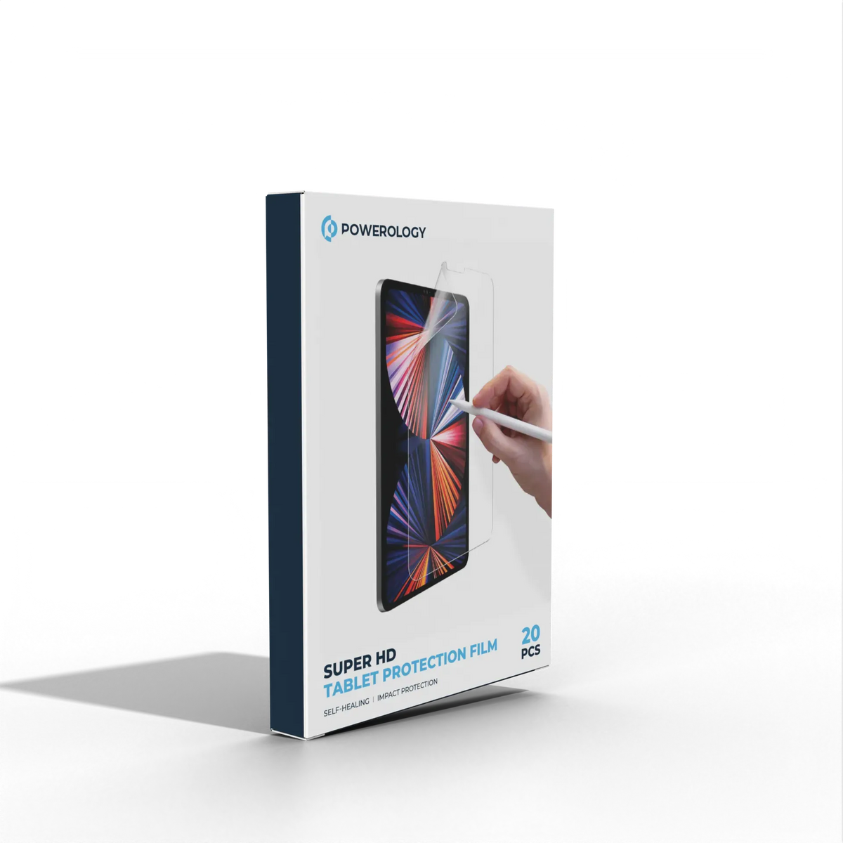Powerology Super HD Tablet Protection Film 20pcs Clear – image 3