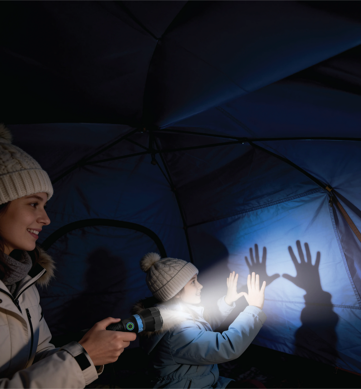 Powerology Vesta Torch Light with Built in Power Bank Gray – image 4