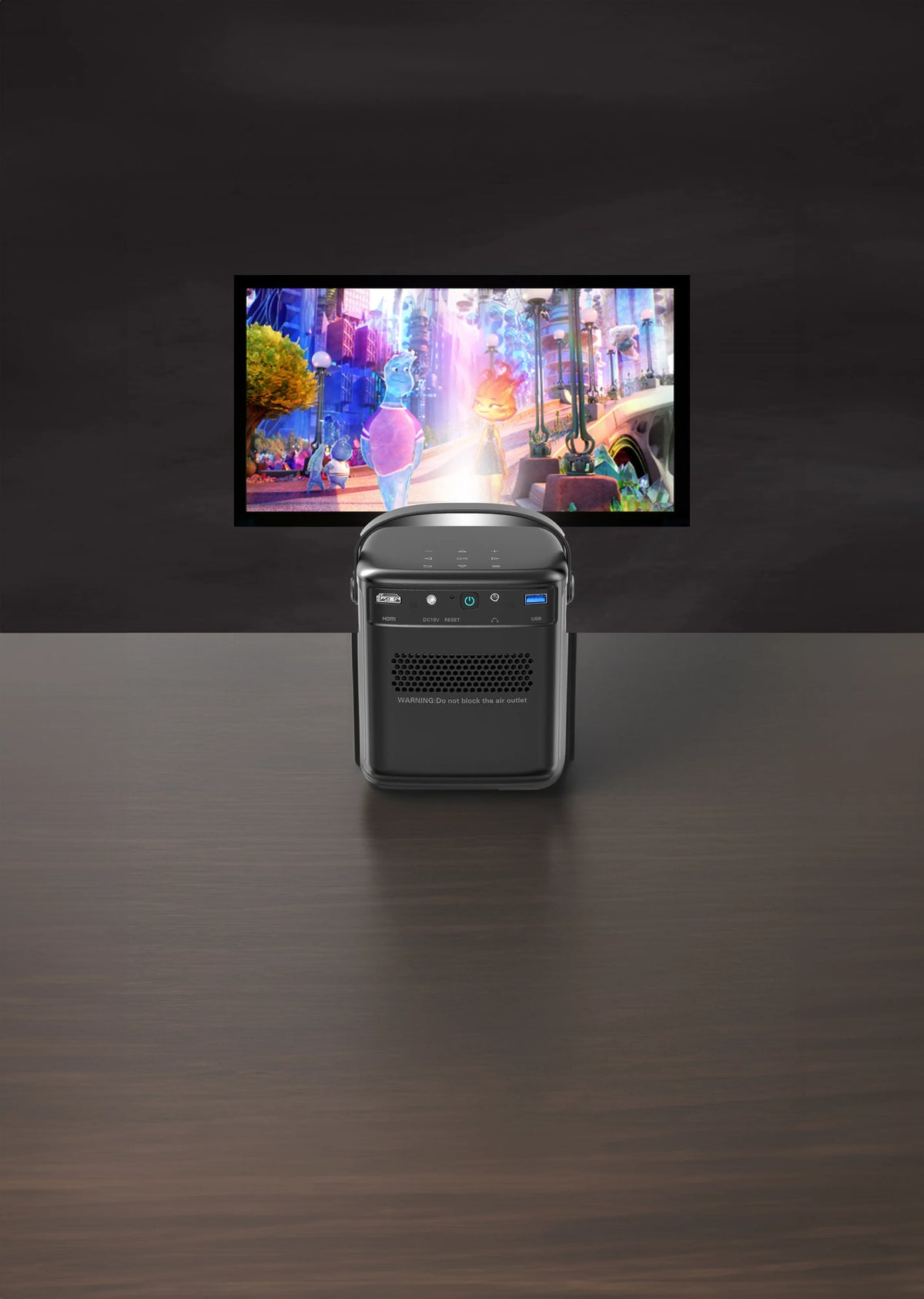 Powerology Starbeam 100 Google Dlp Projector Black – image 1