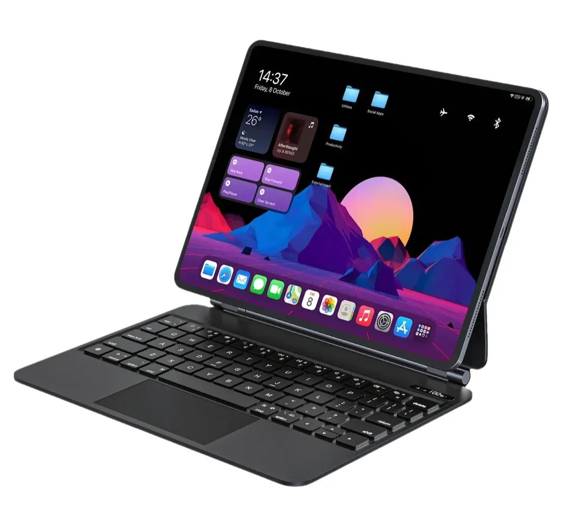 Powerology Smartcase Pro Wireless Keyboard Case for Ipad 10th Gen Black – image 3