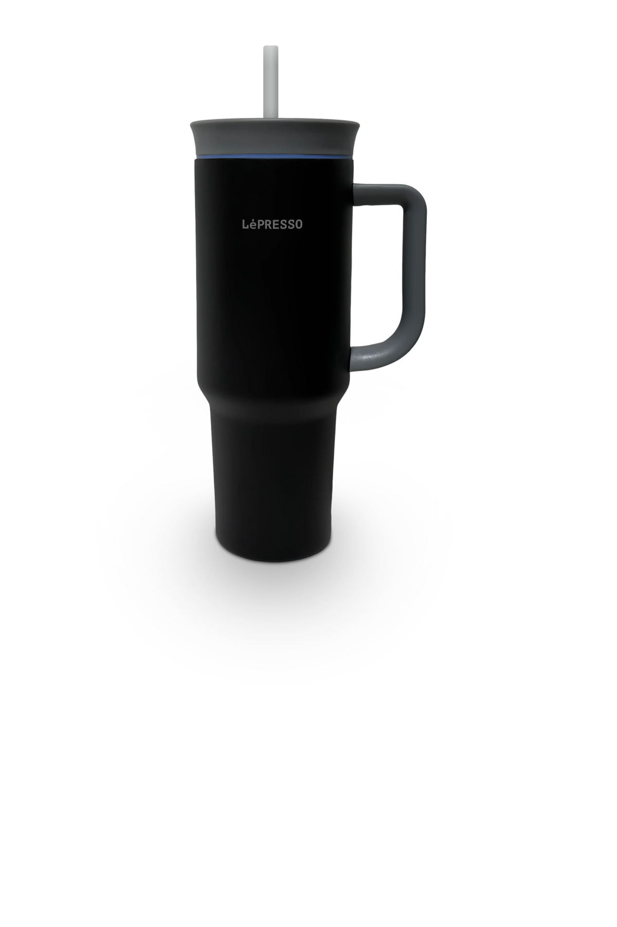 LePresso Quirk Sip Insulated Tumblerwith Double Wall Vacuum - Blue – image 1