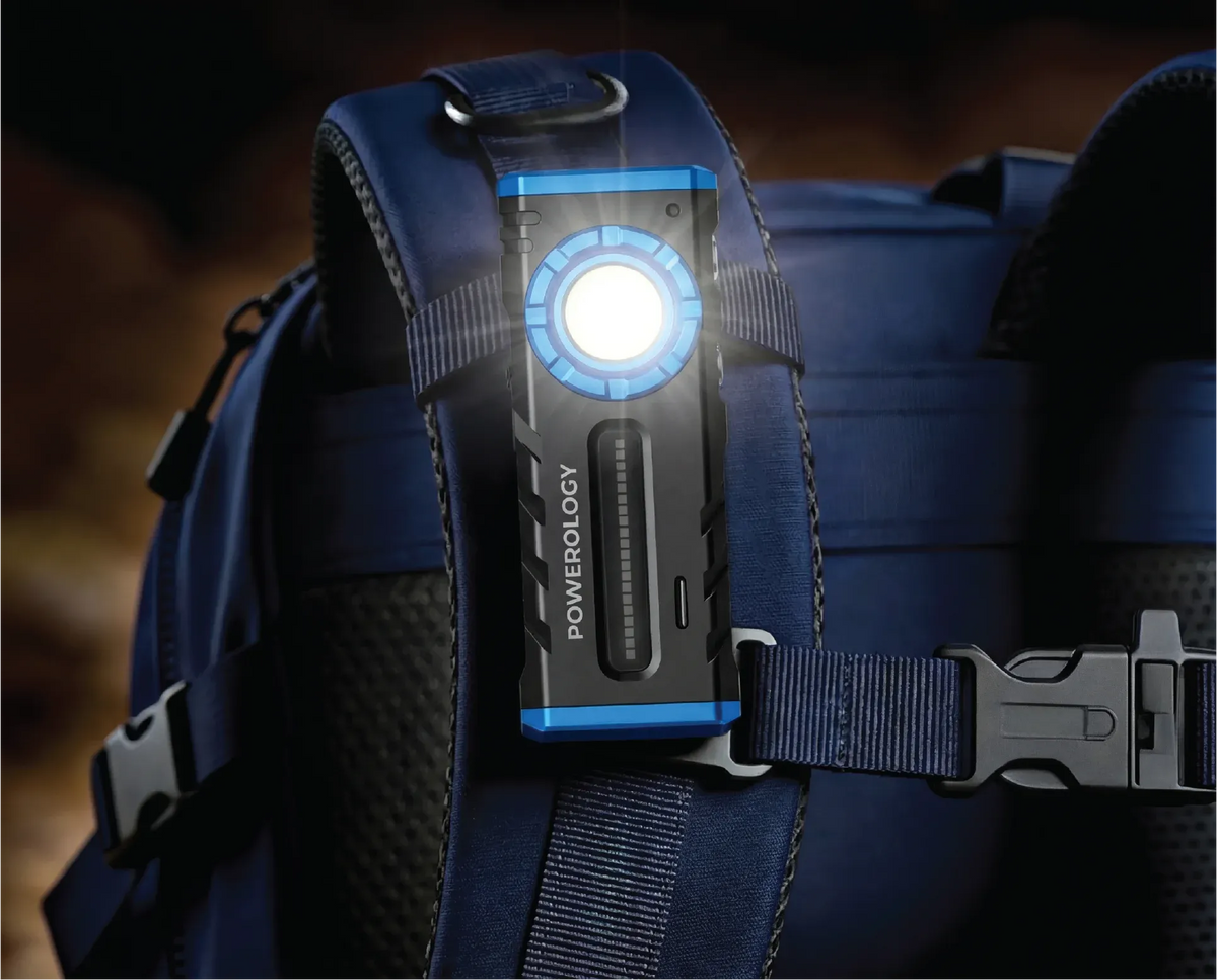 Powerology Venus Portable Work Light Gray – image 3