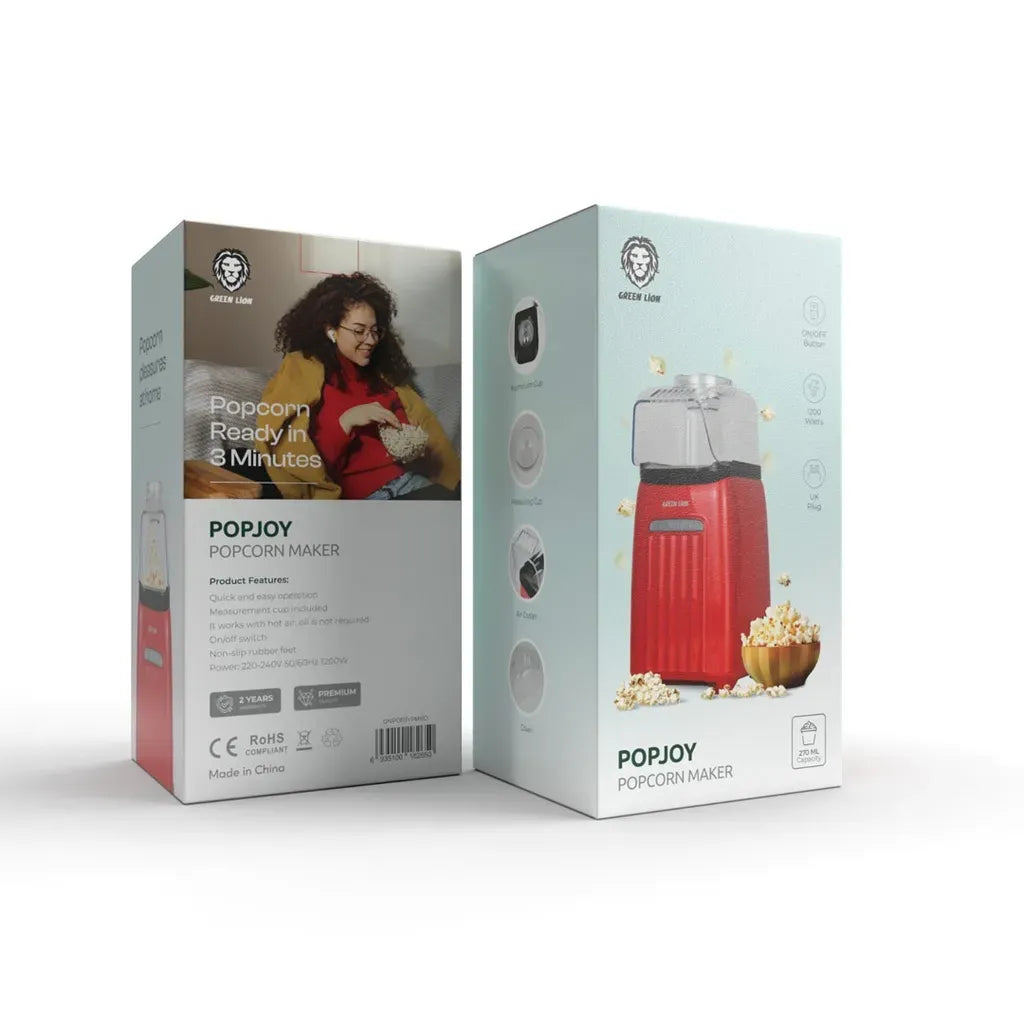 Green Lion Popjoy Popcorn Maker - Red