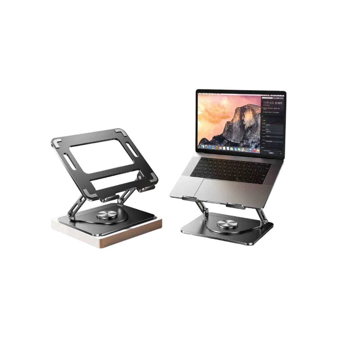 Green Lion 360 Rotatable Laptop Stand Black – image 3