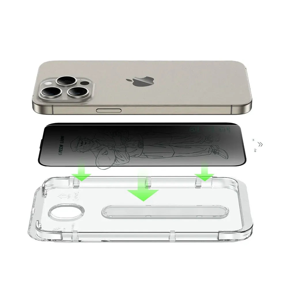 Green Lion Picasso 3 DGlass With Alignment Tray - Black Edge/Clear – image 7