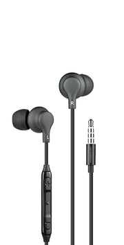Powerology 3.5 mm In-Ear Stereo Earphones - Black
