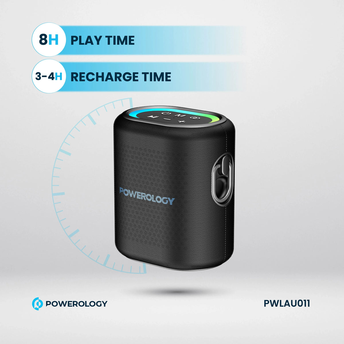 Powerology Portable Loud Speaker Black – image 18