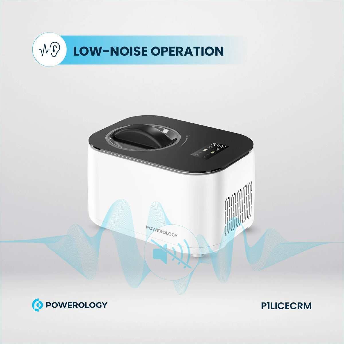 Powerology Ice Cream Frozen Yogurt Machine White – image 8