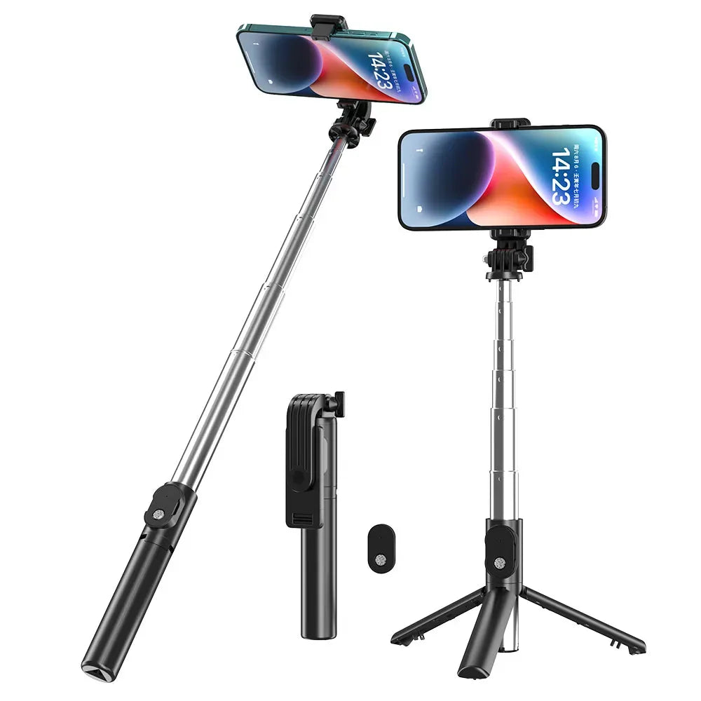 Green Lion Tripod Selfie Stick Black – image 5