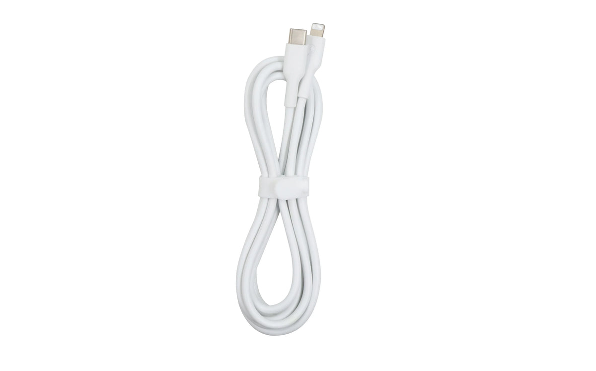 Powerology Type-CTo Lightning Cable PD 60 W - White – image 1