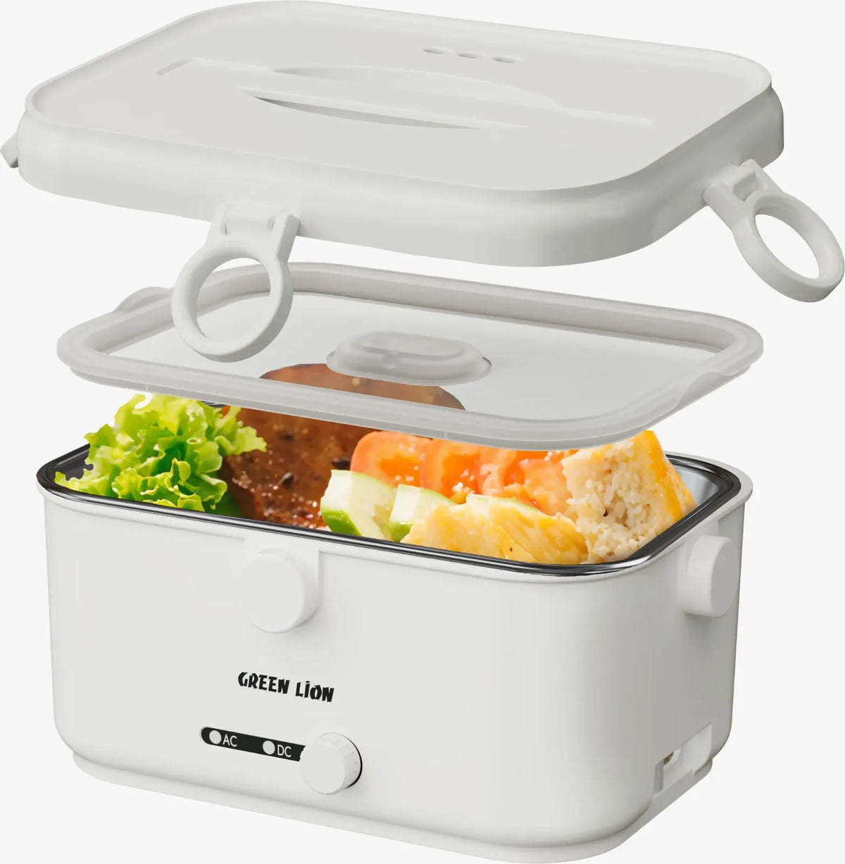 Green Lion Lunch Mate Electric Lunch Box 1.8 L - White – image 4