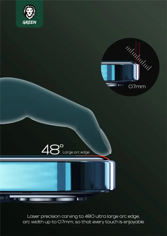 Green Lion 9h Steve Glass Strong Full Screen Protector for Iphone 11 Series – image 2