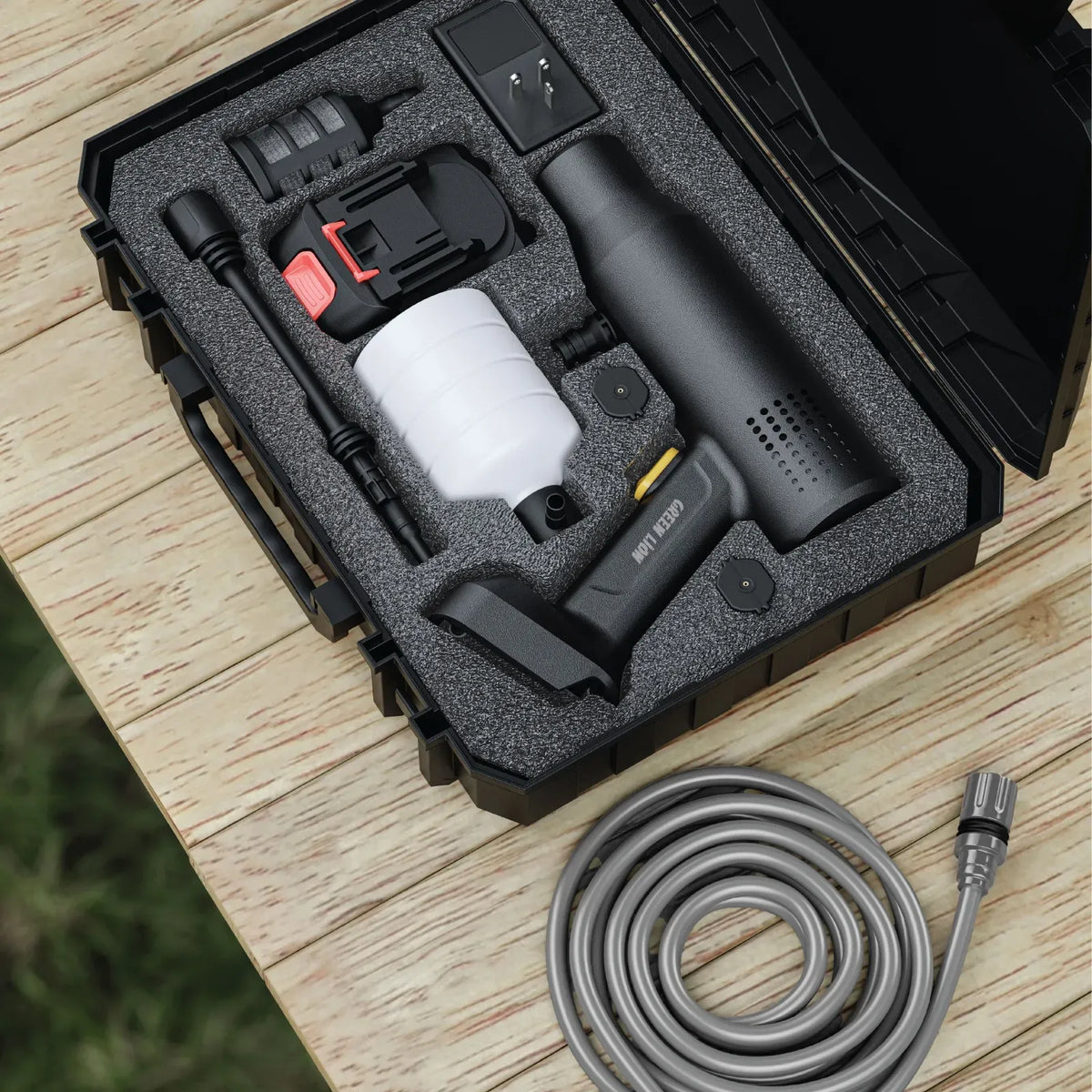 Green Lion Cx240 Cordless Pressure Wash Gun Black – image 2