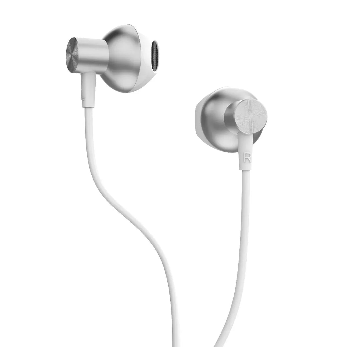 Powerology Lightning Stereo Earphones for Iphone and Ipad White – image 4