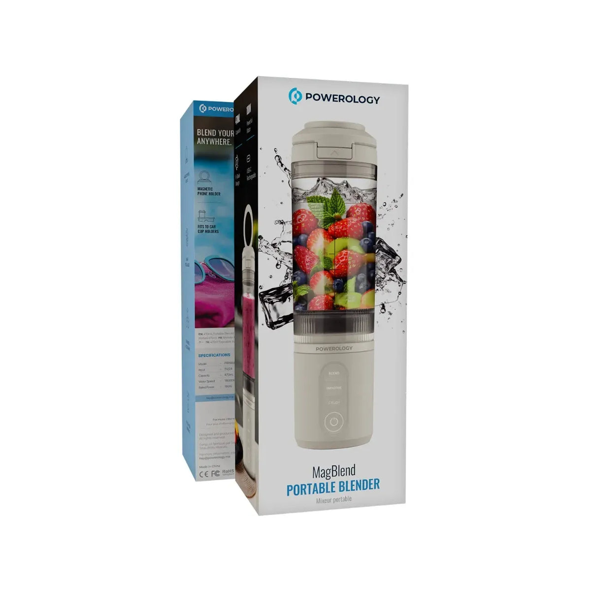 Powerology Mag Blend Portable Blender - White – image 4