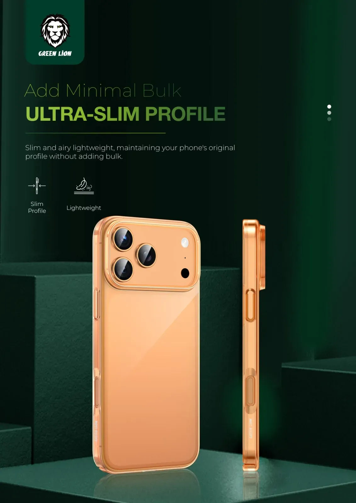 Green Lion Delgado PCCase - Orange Titanium – image 3