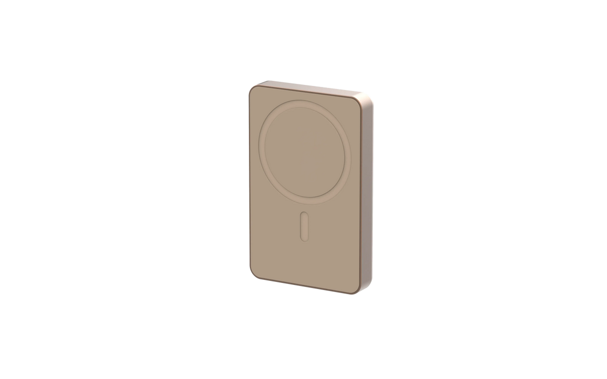 Powerology Spetelli 10000 m Ah MagSafe Aluminum Power Bank PD 20 W - Desert Titanium – image 4