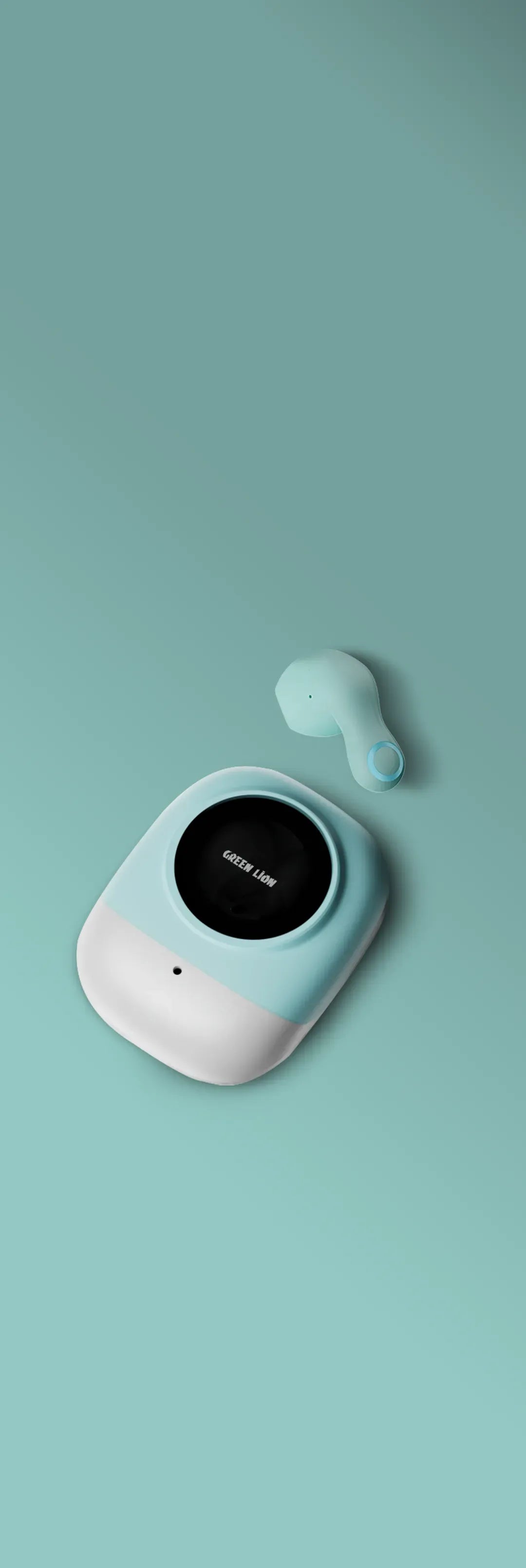 Green Lion Jenifer True Wireless Earbuds TWS - Sky Blue – image 6