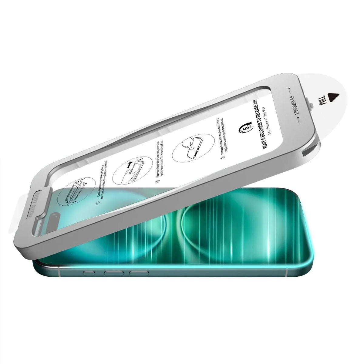 Green Lion Picasso 3 DGlass With Alignment Tray - Black Edge/Clear – image 4