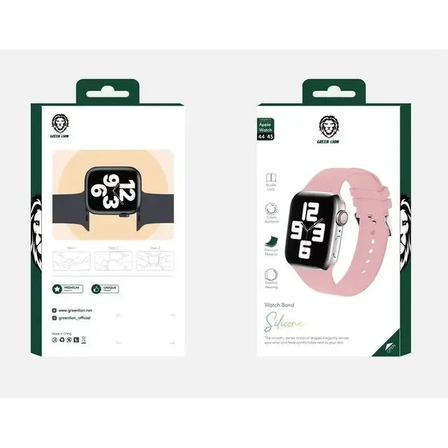 Green Lion Silicone Band with Buckle - LightPink – image 2