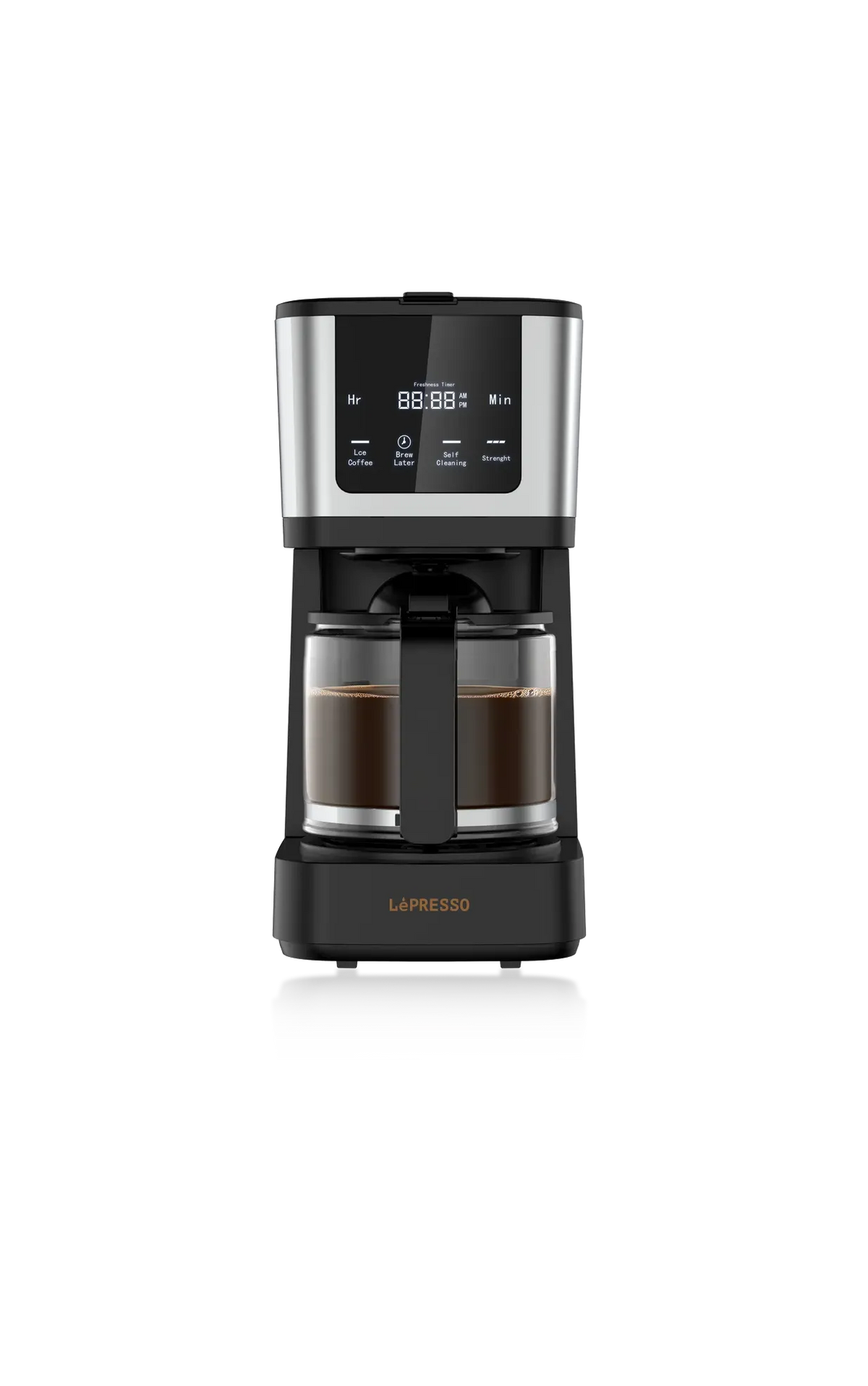 LePresso Rich Brew Coffee Machine Interactive Touch Display Black – image 4