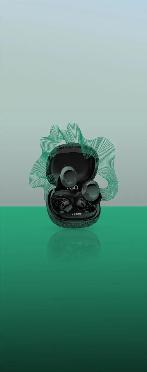 Green Lion Malbun True Wireless Earbuds - Black – image 5