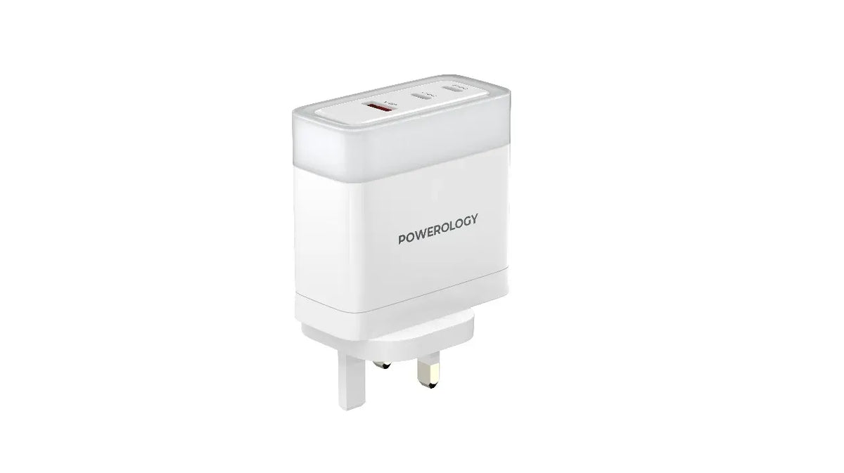 Powerology Lunex Series Fast Charging Adapter PD 100w White – image 5