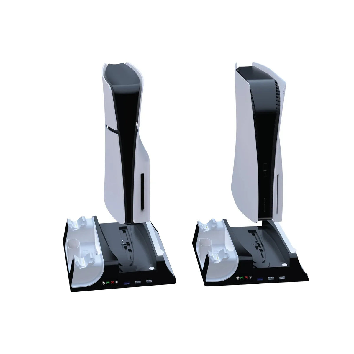 Green Lion Ps5 Cooling Stand Charging Station White – image 4