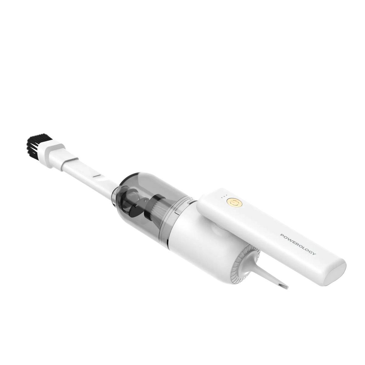 Powerology 4in1 180deg Foldable Car Vacuum Cleaner White – image 4