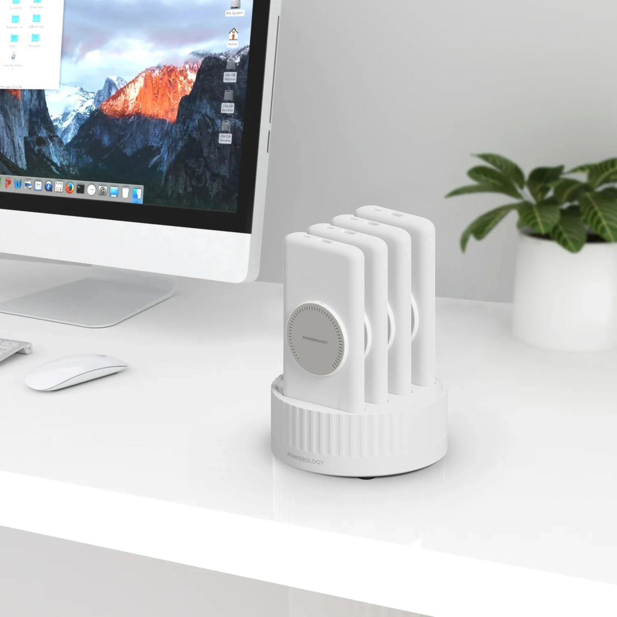 Powerology *410000 m Ah Power Bank Terminal - White – image 9