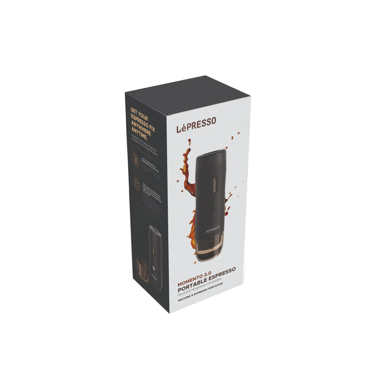 LePresso Momento 2 0 Portable Espresso Coffee Machine 75w Black – image 18
