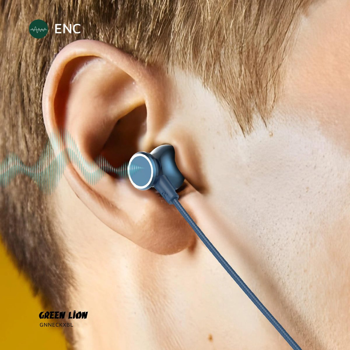 Green Lion Neck XWireless Neckband - Blue – image 5