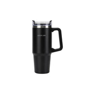 Green Lion Vacuum Travel Mug - Black