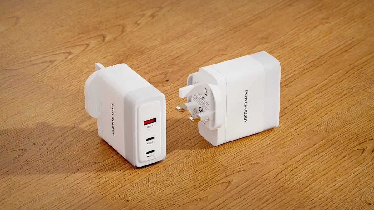 Powerology Lunex Series Fast Charging Adapter PD 100w White – image 4