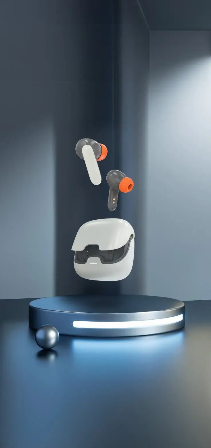 Green Lion Florence TWS True Wireless Earbuds - Cream – image 2