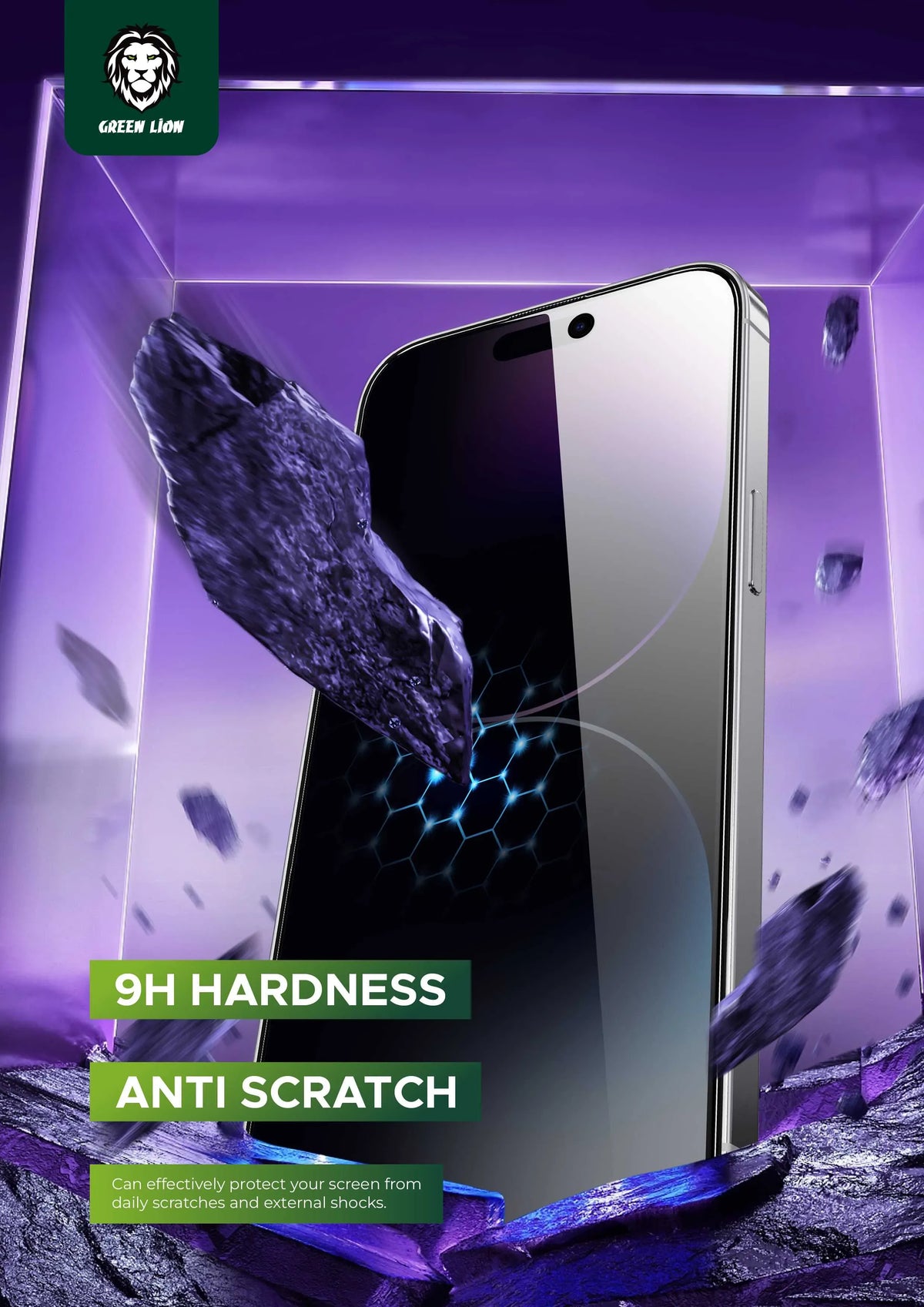 Green Lion 9 HSteve Privacy Screen Protector - Black Edge/Privacy – image 10