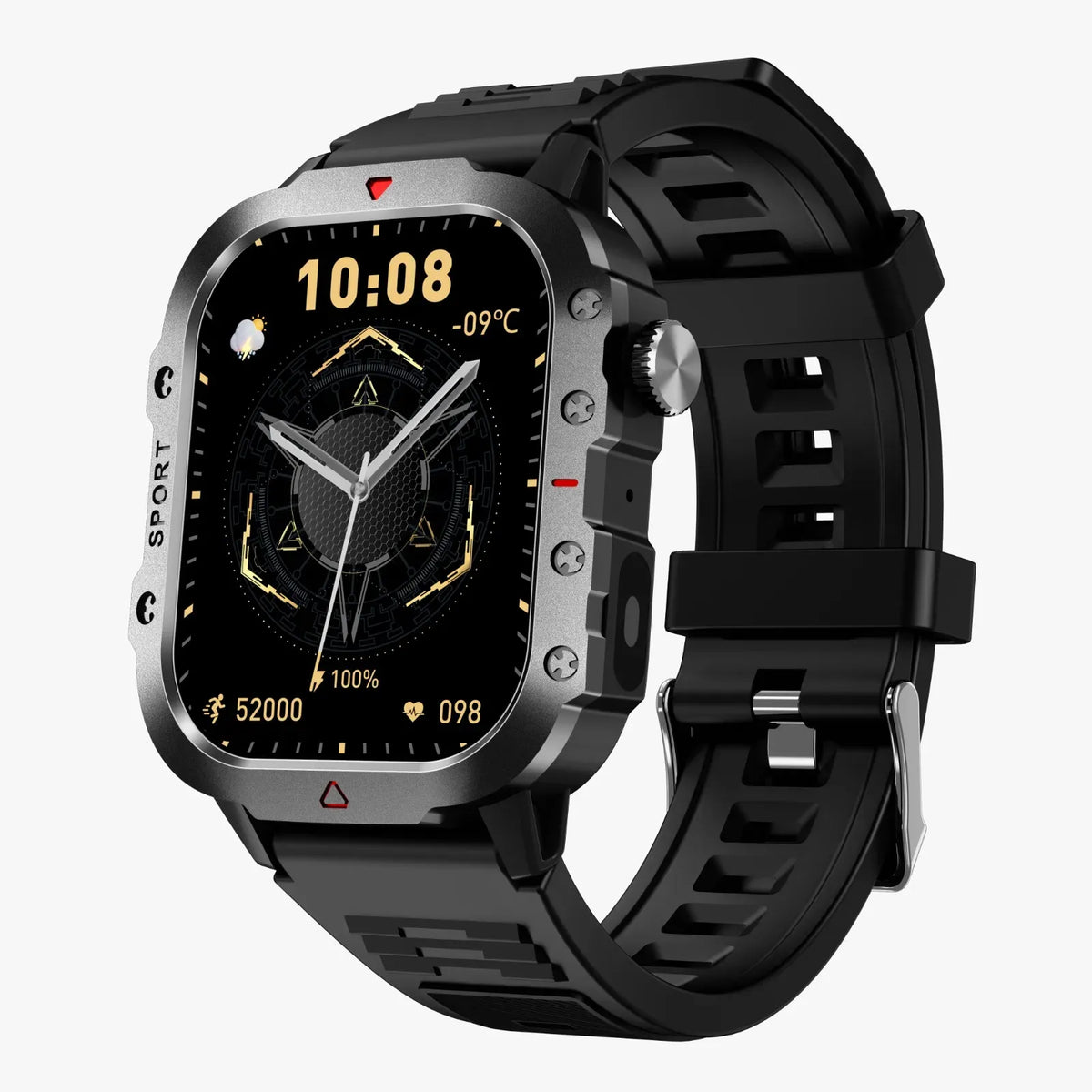 Green Lion Gravix Smart Watch Black – image 12