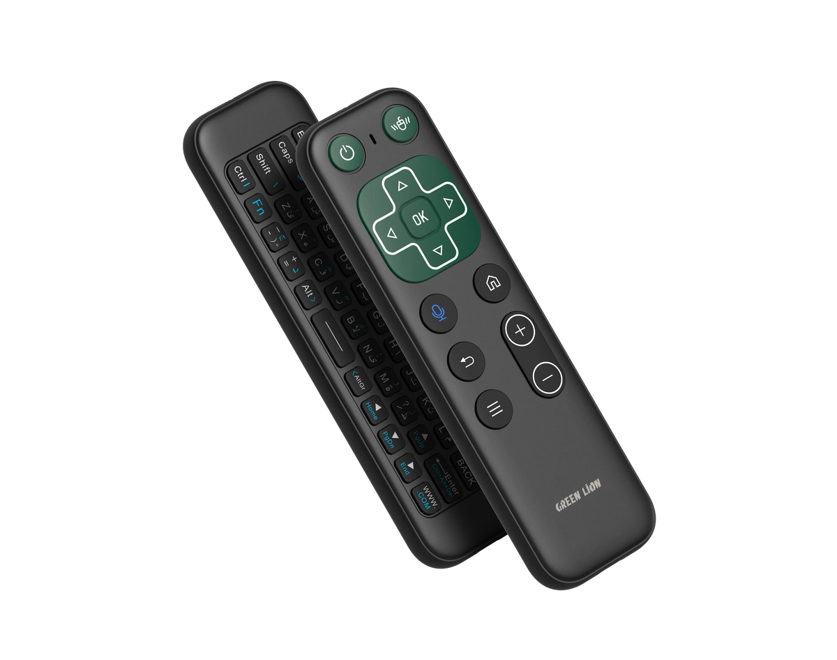 Green Lion Wireless Remote with Keyboardand Mouse - Black – image 4