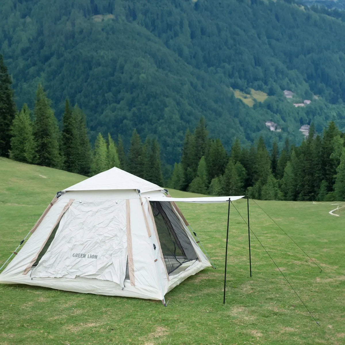 Green Lion Gt 6 Camping Tent Biege – image 5