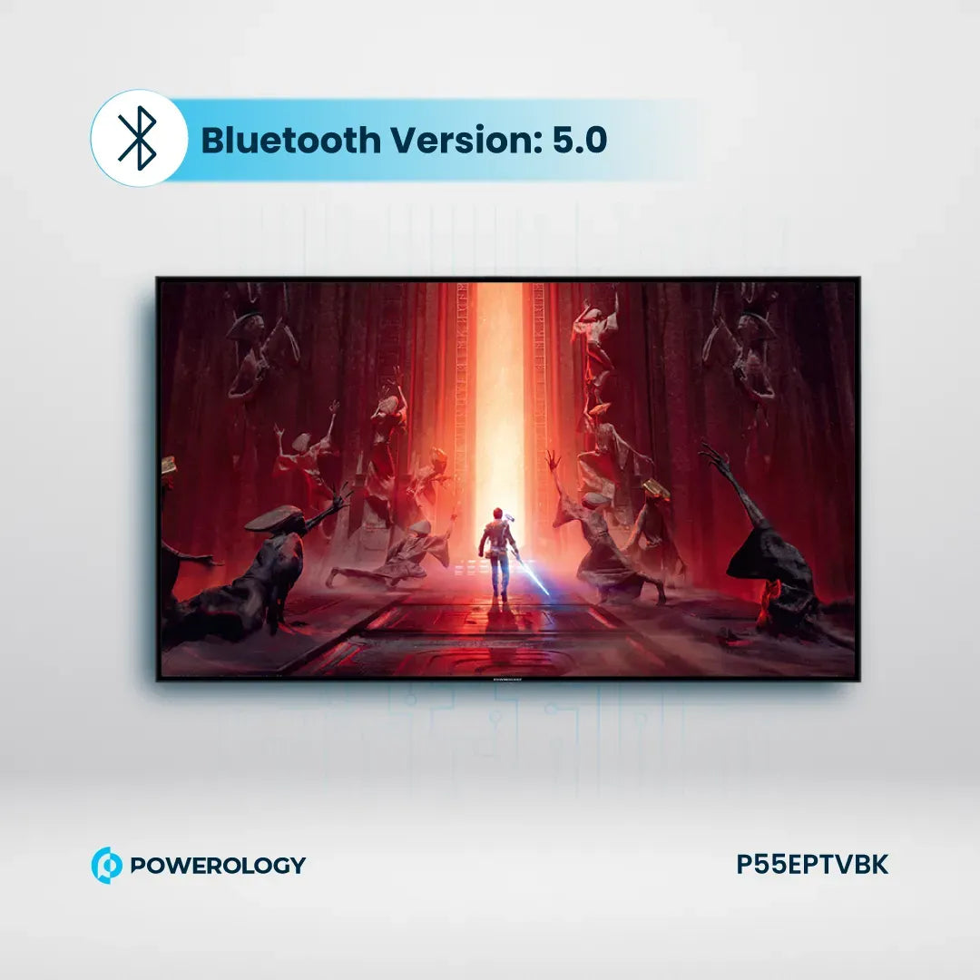Powerology Break Proof Android Smart TV 55 Black – image 12