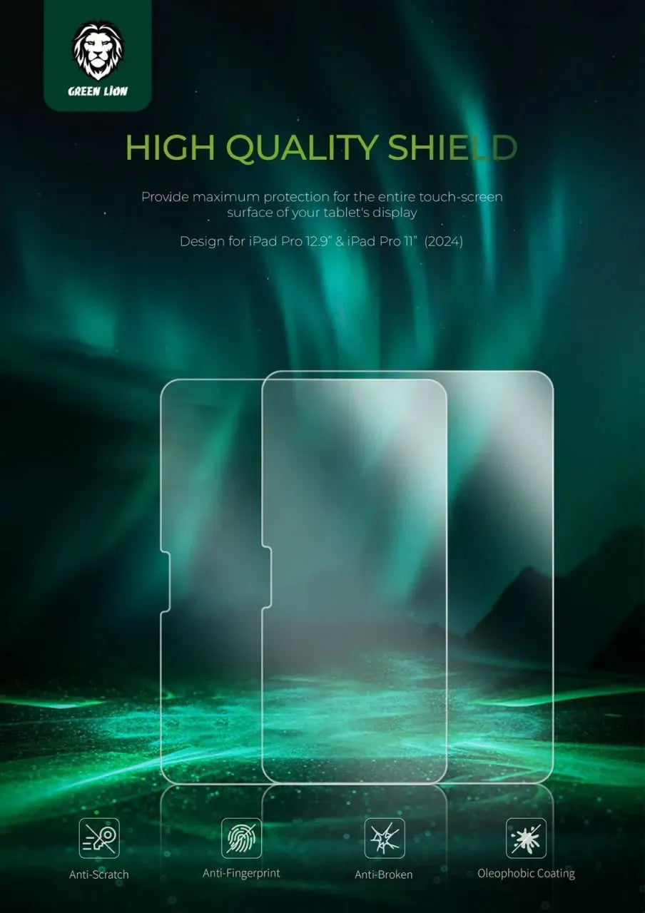 Green Lion Ipad Screen Guard Ipad Air 13 Clear – image 4