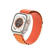 Green Lion Alpine Loop Nylon Strap Fori Watch - Orange