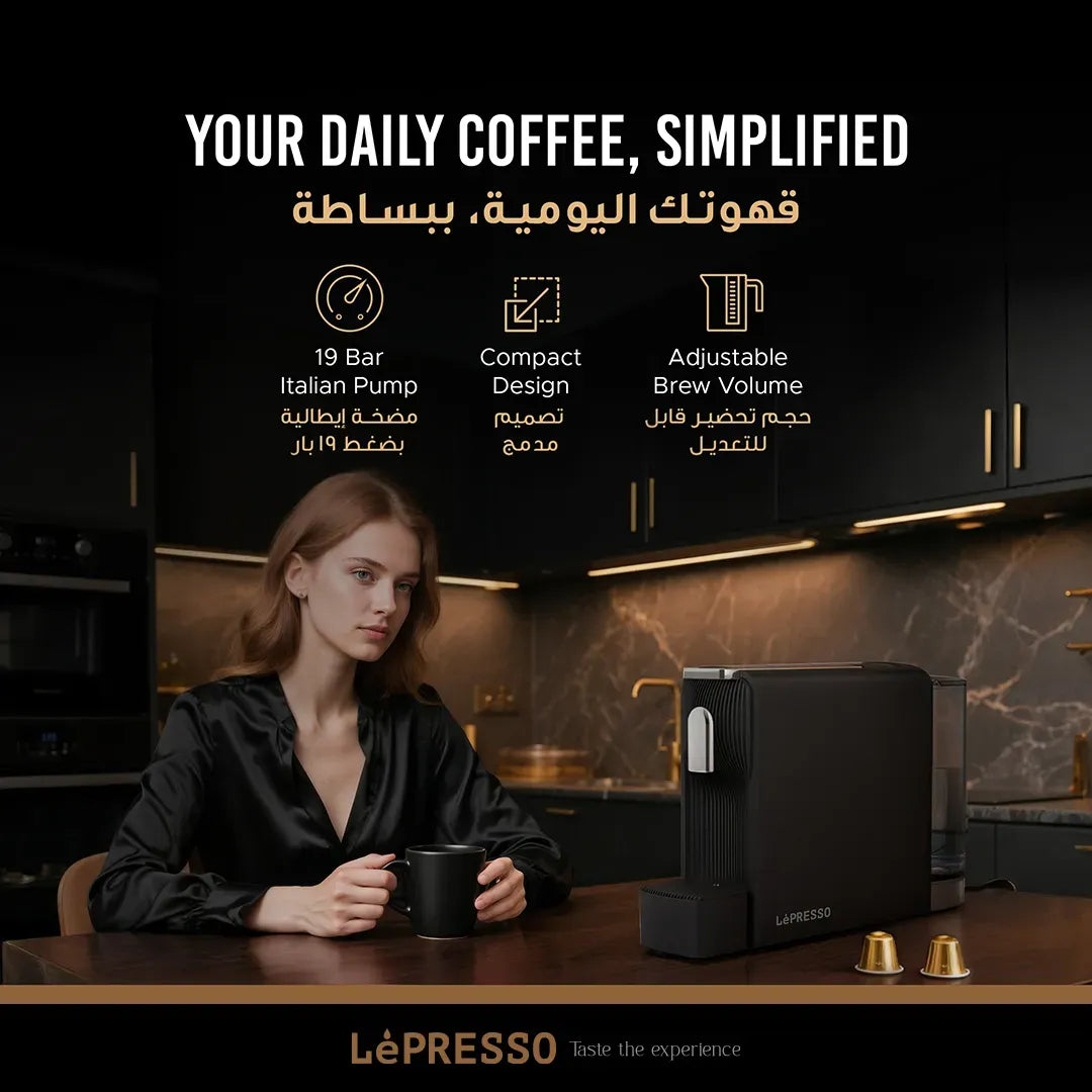 Lepresso Baristo Espresso Machine Nespresso Capsule Compatile - Black – image 17